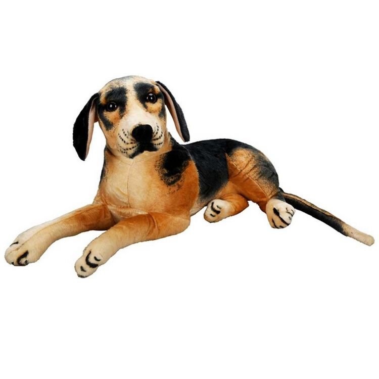 NessiWorld Peluş Yatan Köpek Beagle