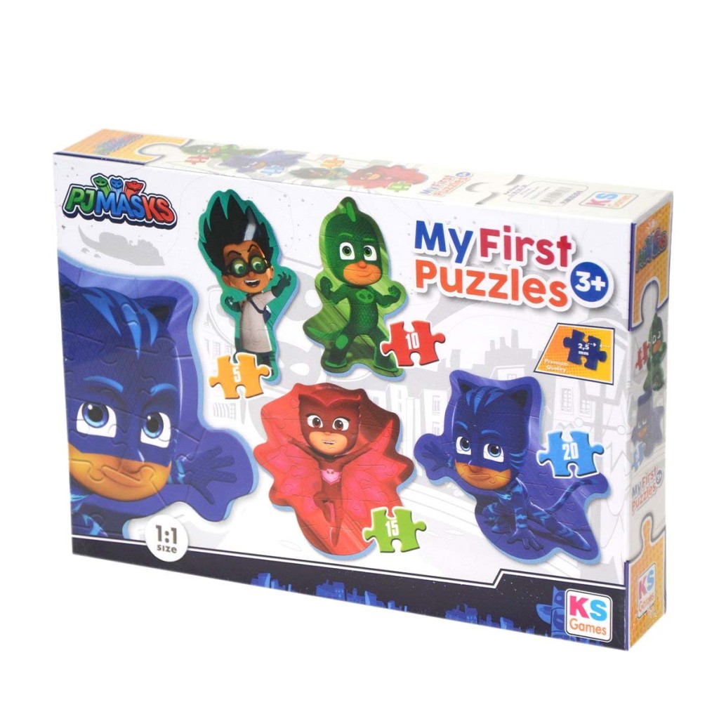 NessiWorld Pjmask Benim İlk Yapbozum 4'ü Bir Arada