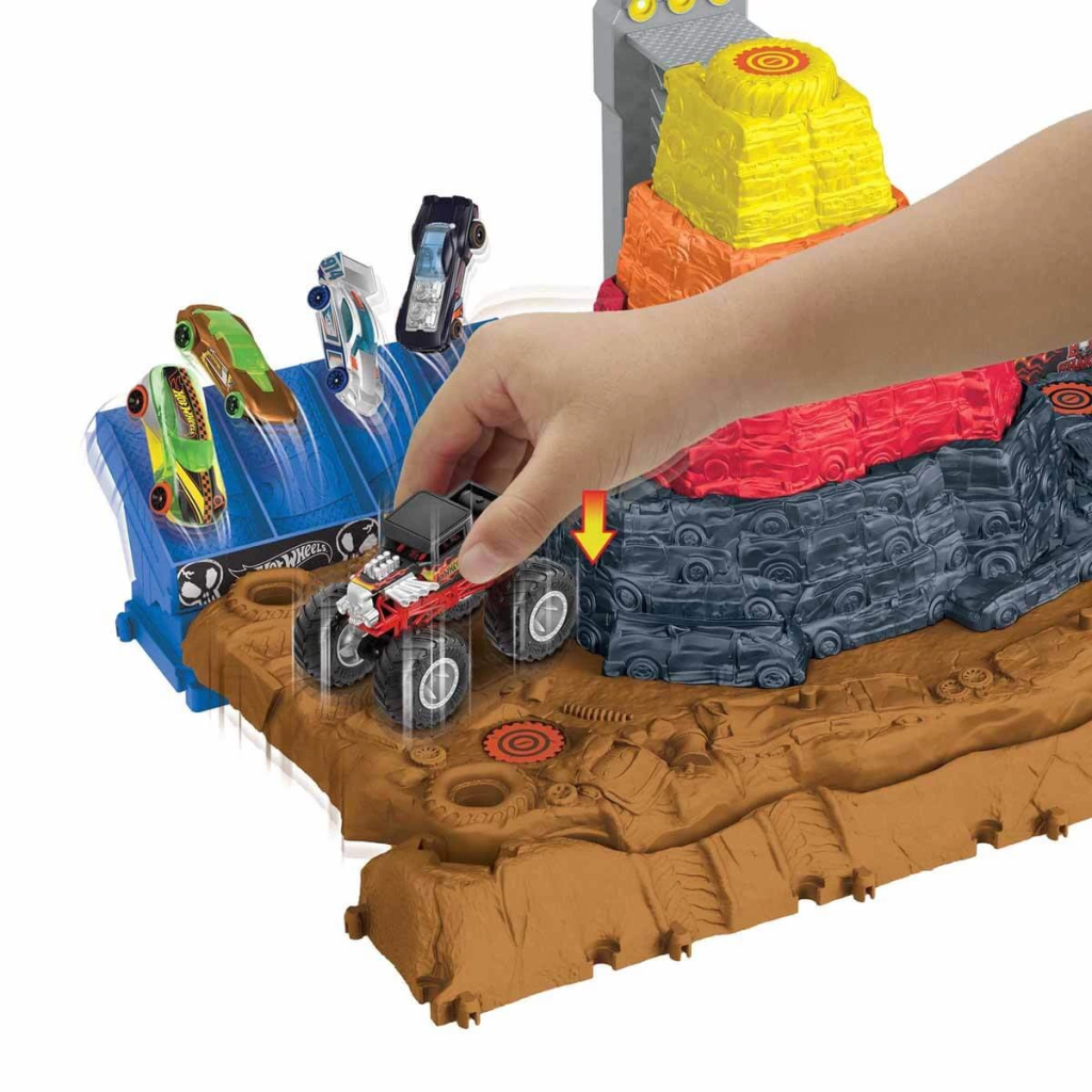 NessiWorld Truck Muhteşem Çarpışma Arenası Oyun Seti HNB96
