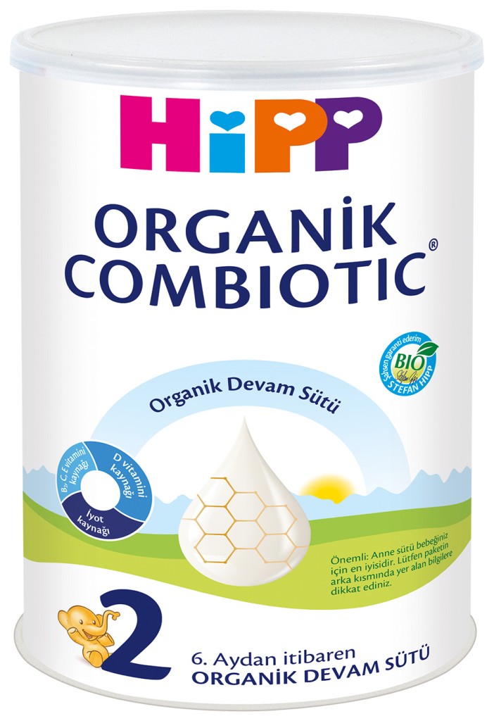 2 Organik Combiotic Bebek Sütü 350 Gr