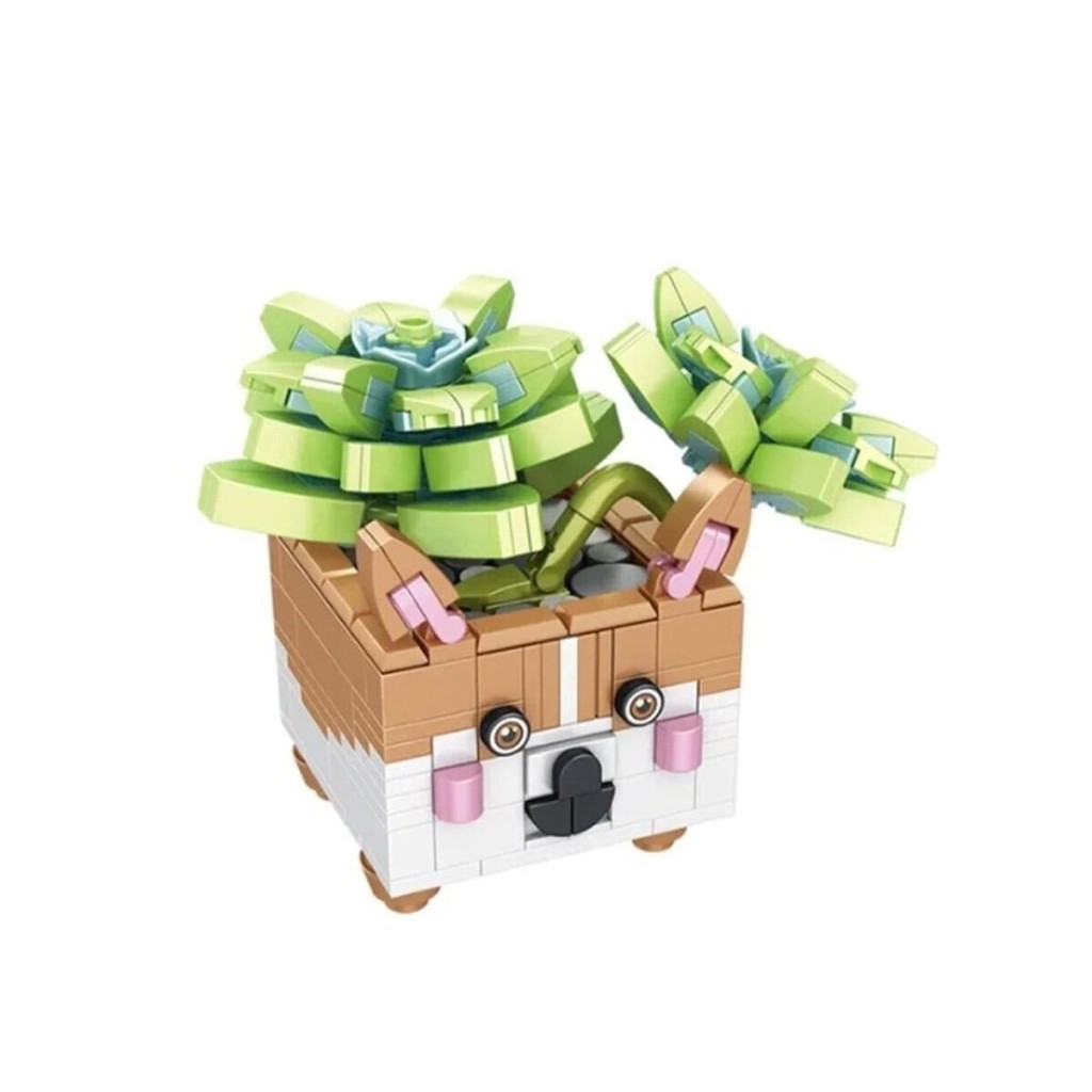 P655016 HAYVAN SAKSILARI BUKET SETLERİ 336 PARÇA BLOCK OYUNCAK