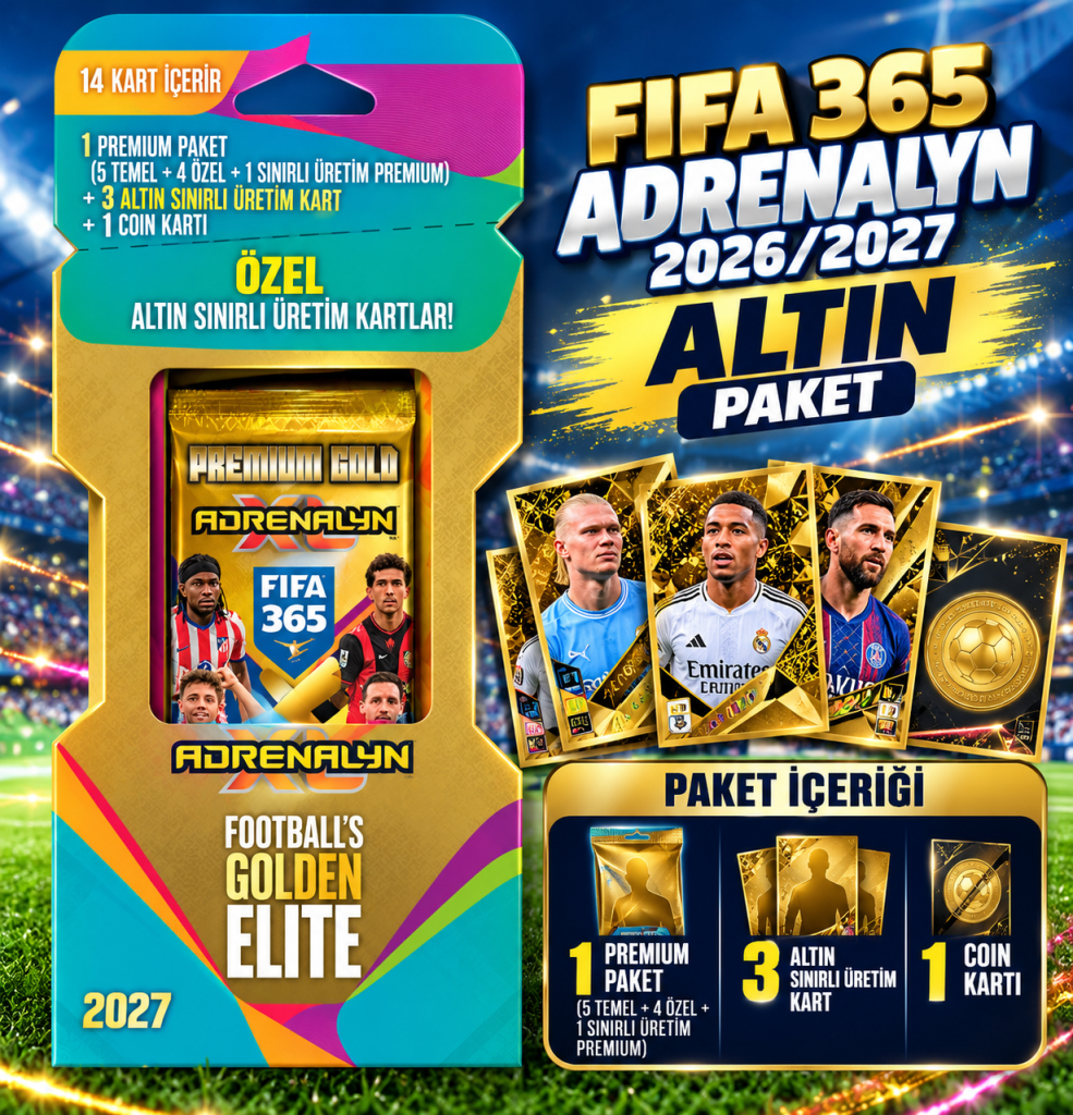 FIFA 365 2026/2027 ADRENALYN Altın Paket