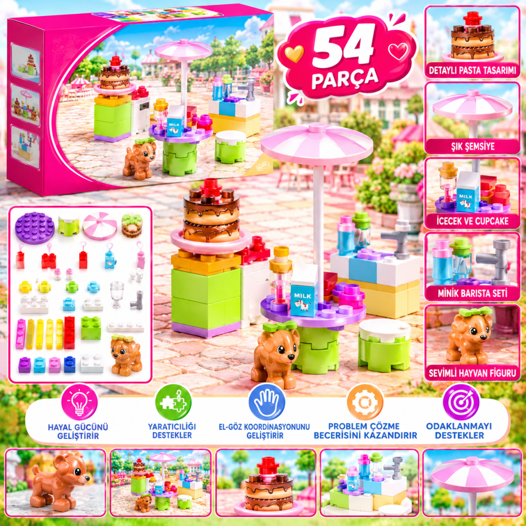 Parça Fashion Girls Pasta Dükkanı
