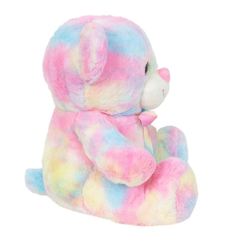 Peluş Ayı Raınbow 45CM Pembe