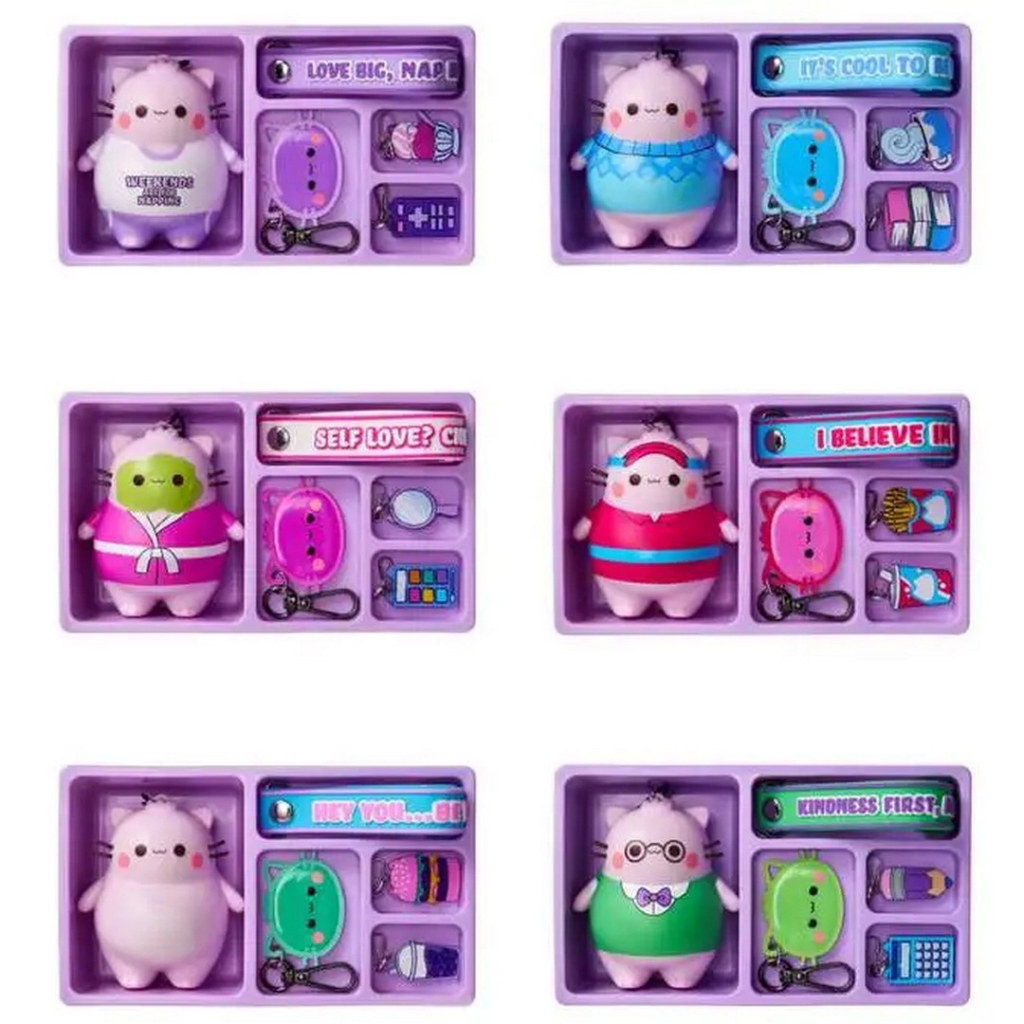 Pembe Kedi Bento Kutusu Sürpriz Paket (adet fiyatıdır)