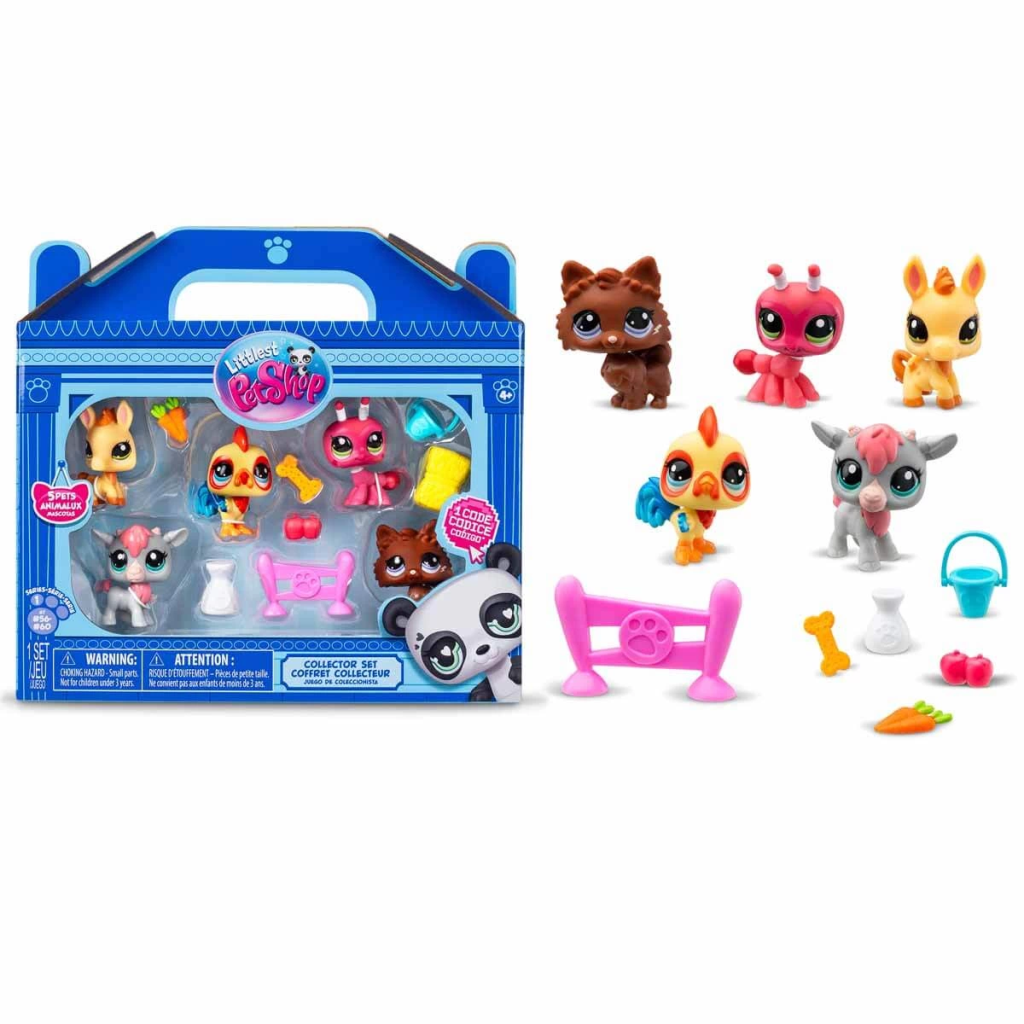 Pet Shop Minişler 5'li Figür Seti S1 NessiWorld