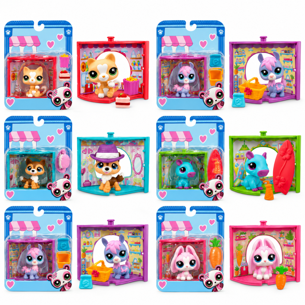 Pet Shop Tekli Figür Seti (adet fiyatı)