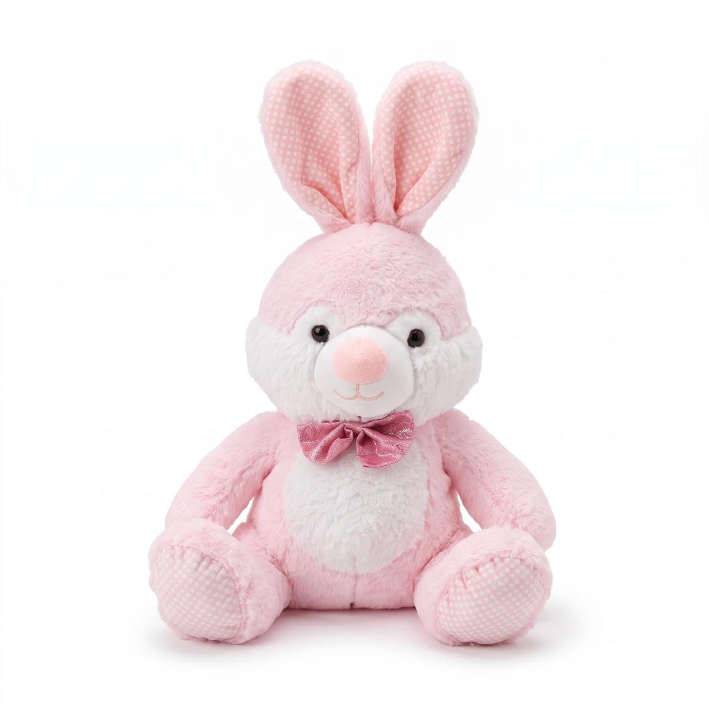 PL50245 60 CM TAVŞAN PAPYONLU PELUŞ OYUNCAK (adet fiyatıdır)