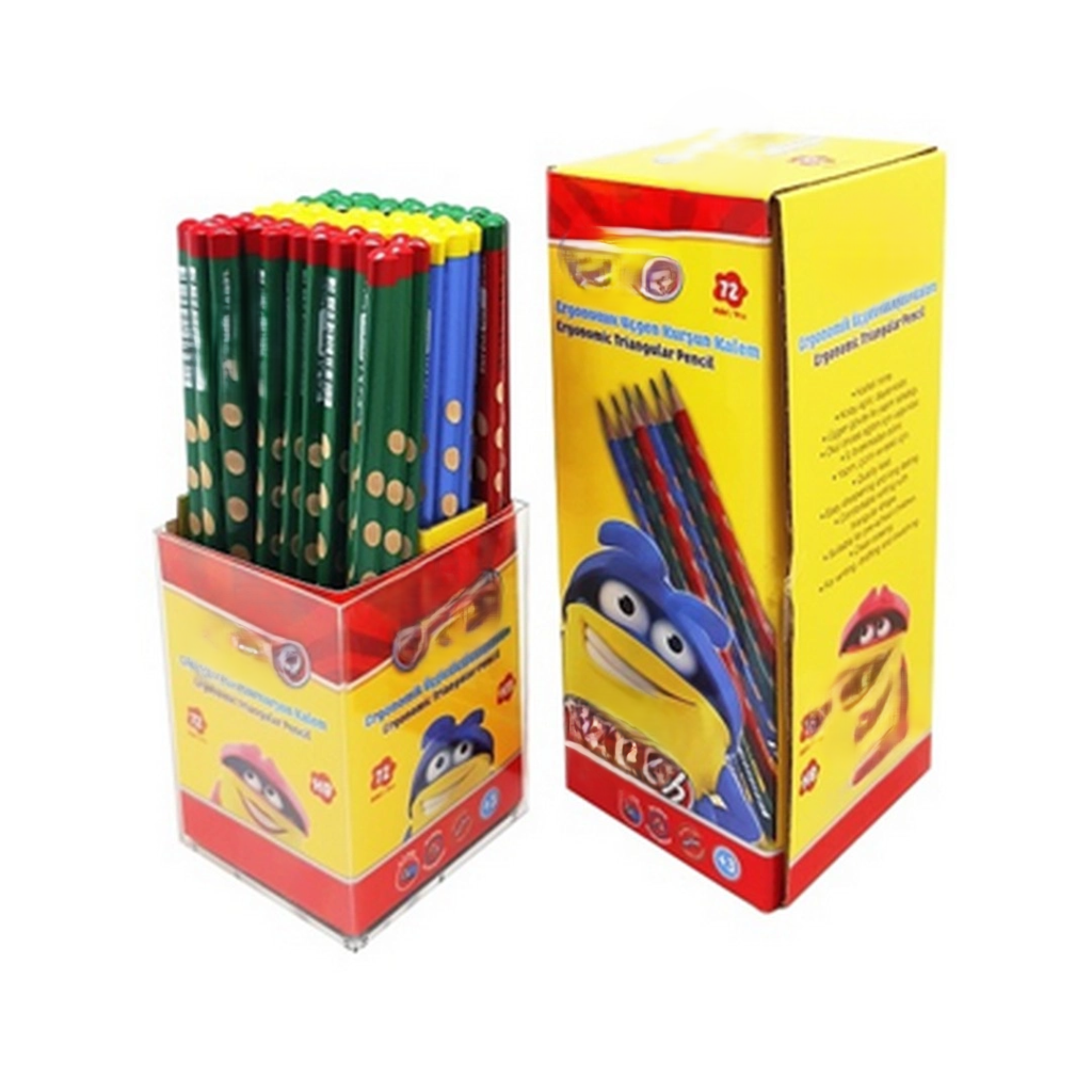Jumbo Oluklu Üçgen Kurşun Kalem