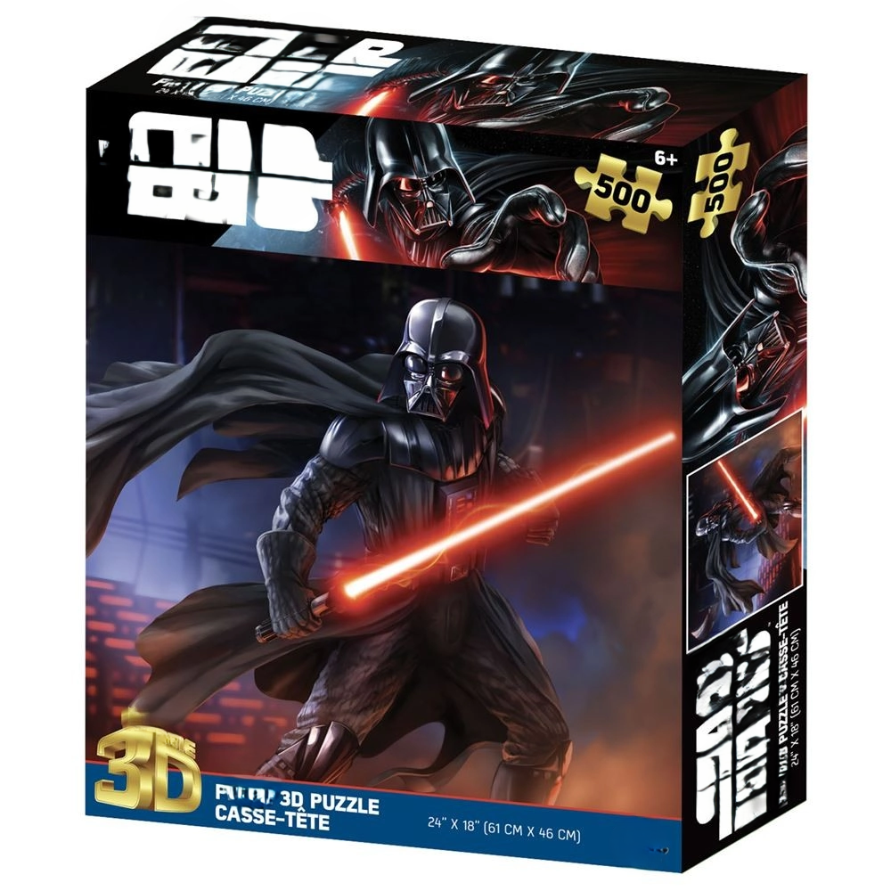 3D -500 Parça Yetişkin Puzzle