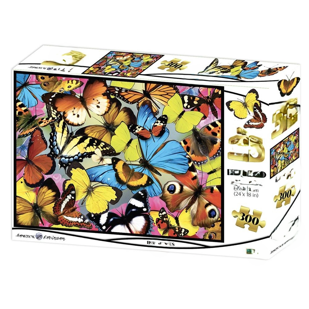 Kelebekler Selfie Puzzle 300 Parça