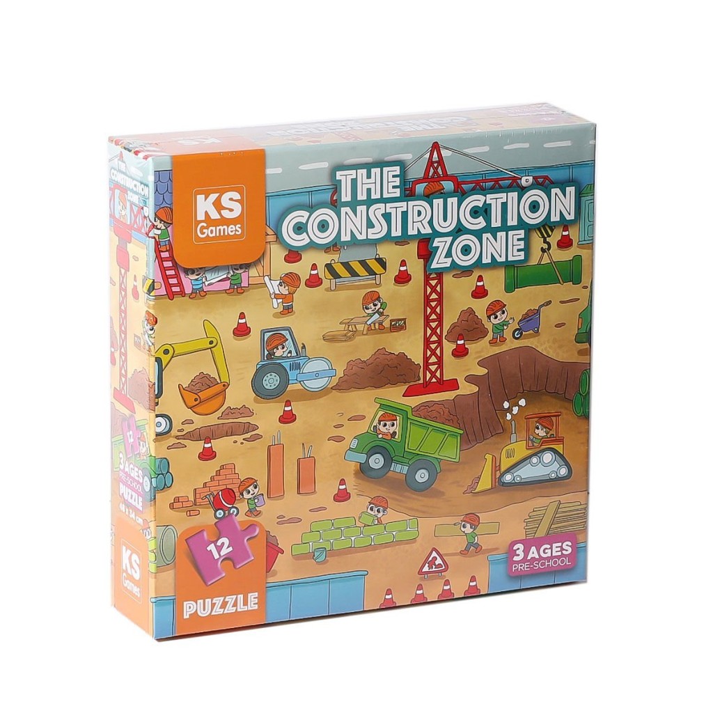 PRS 32704 The Construction Pre School Puzzle -NessiWorld