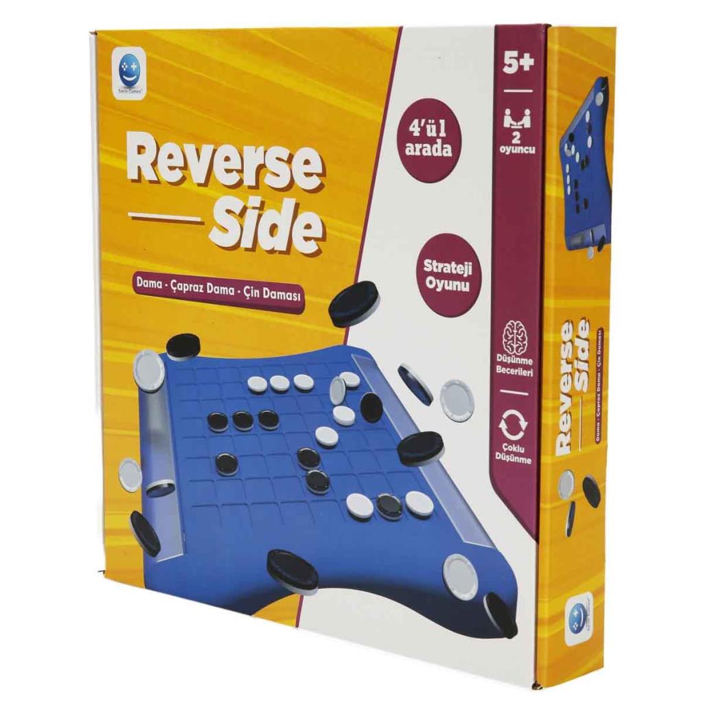 S00004759 Zeka Oyunu Reverside Sıde 4Ü 1 Arada Kutu Oyunu