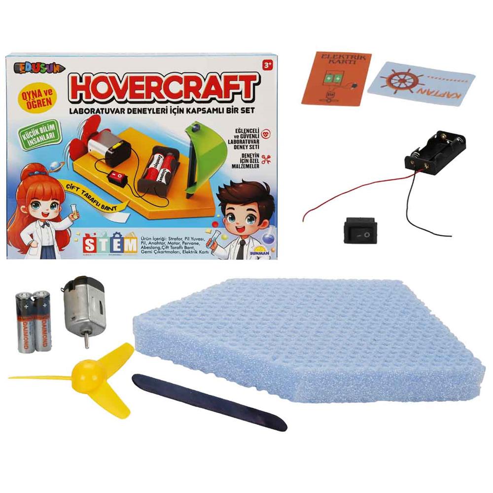 S01005062 Sun-yek-eds Bilim Set Hovercraft Deney