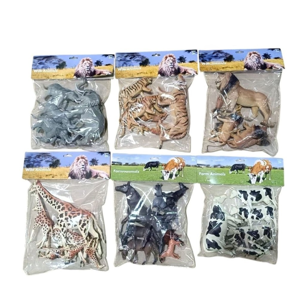 SH-P9904-07AL 6 AST 7PASLAN-KAPLAN-ZÜRAFA-İNEK-FİL(Belirtilen fiyat, tekli satış için adet fiyatıdır.)