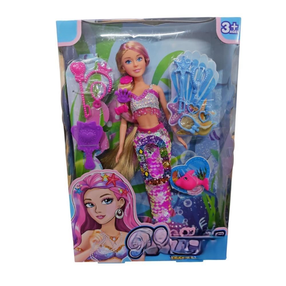 SH40687 Kut.mermaid Deniz Kızı Bebek 29CM