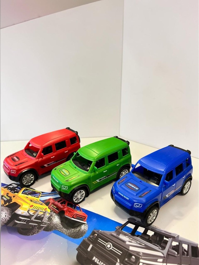SH40932 Sürtmeli Araba Jip Plastik