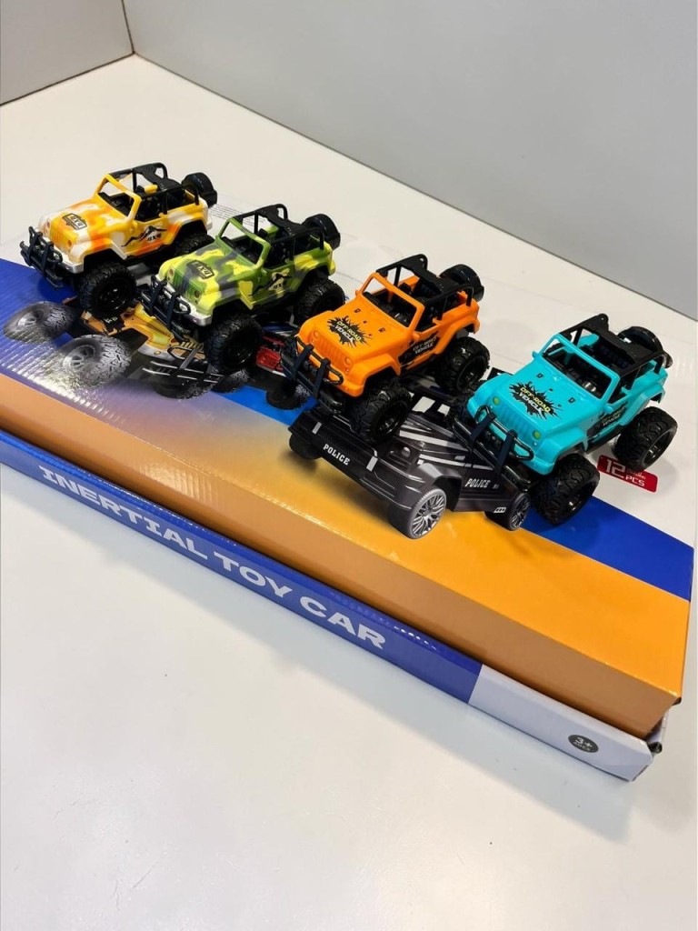 SH40934 Sürtmeli Araba Off Road Jip Plastik