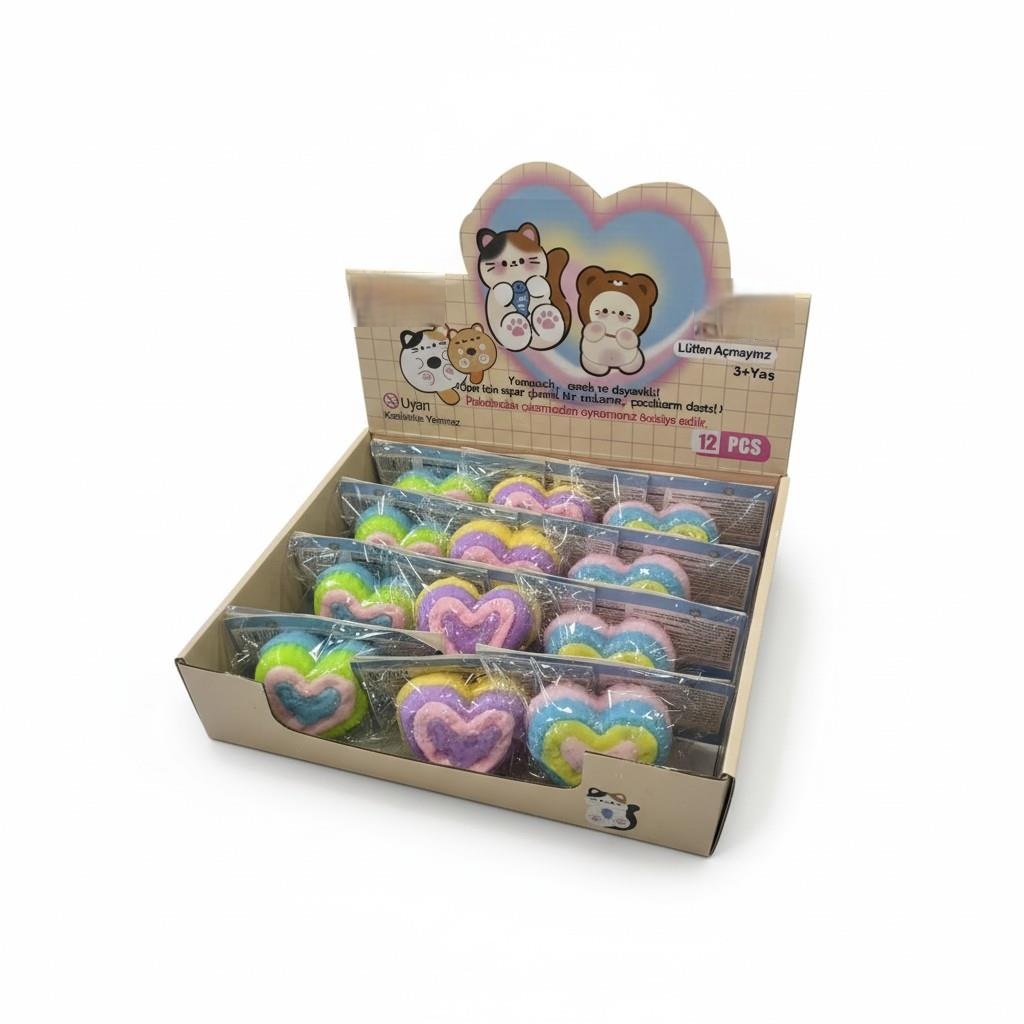 SH59984 KALP ŞEKLİNDE WAFFLE SIK SIK EĞLENCESİ-ZRV