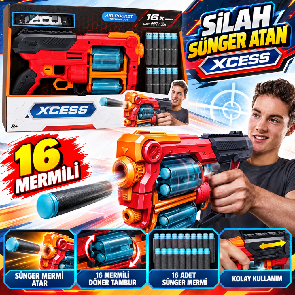 S. SÜNGER ATAN XCESS 16 MERMİLİ