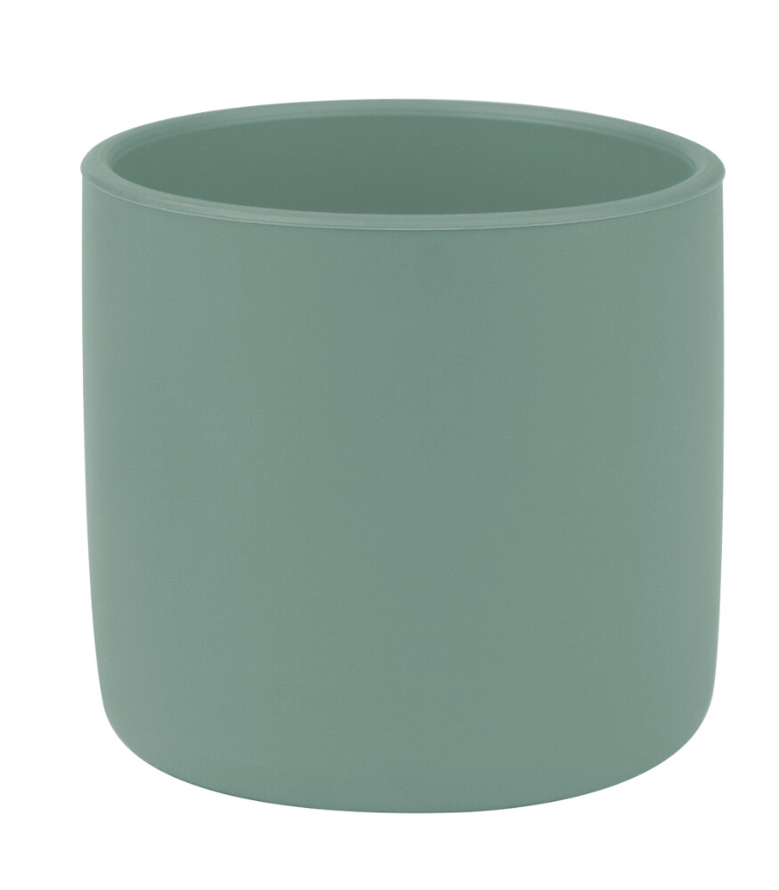 Silikon Mini Bardak Aqua Green