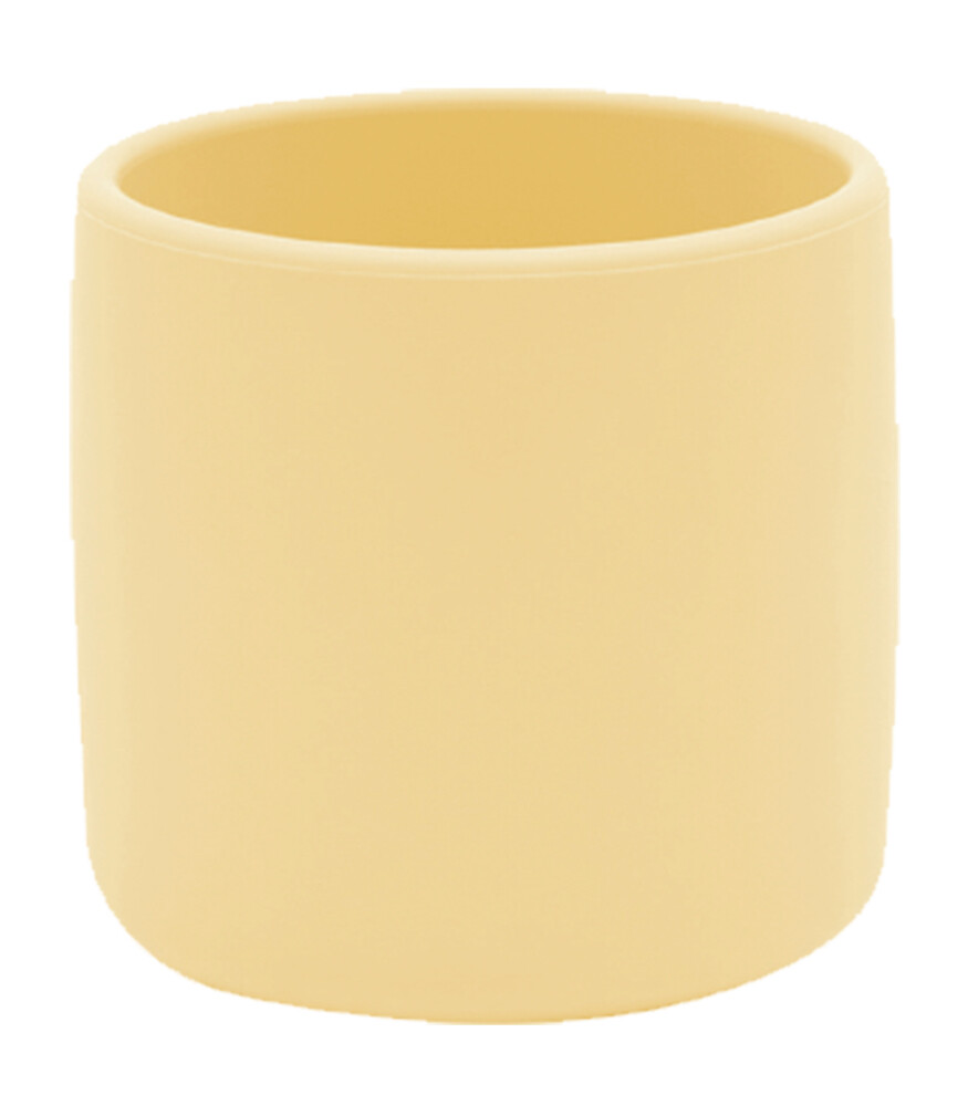 Silikon Mini Bardak Mellow Yellow