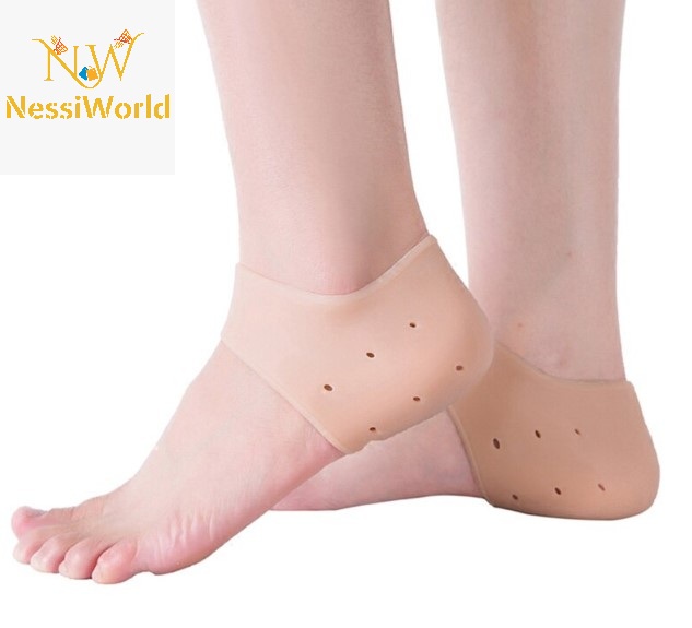 Silikon Topuk Çorabı Ten Rengi