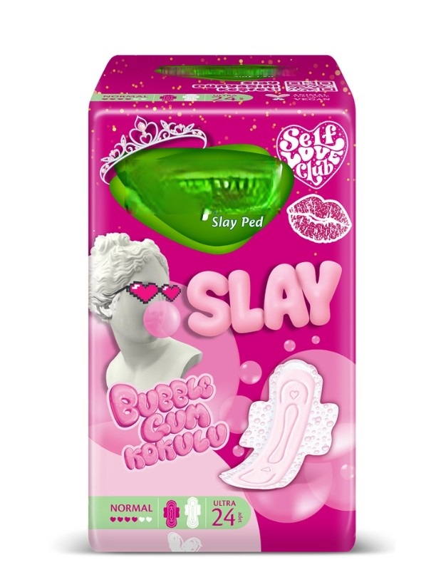 Slay Süper Eko Normal Ped 24 Adet