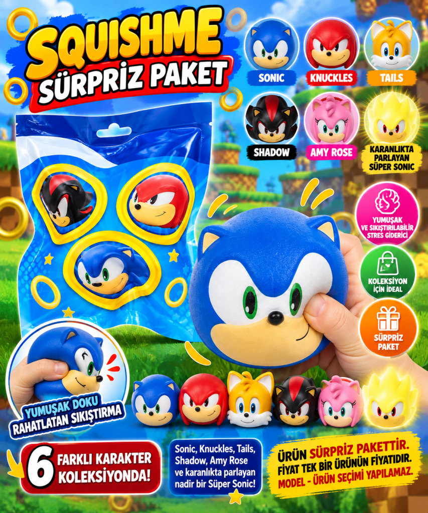 Squishme Sürpriz Paket  (adet fiyatıdır)