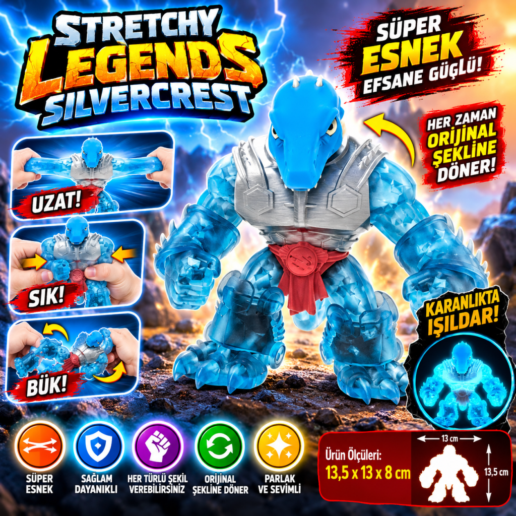 Stretchy Legends Silvercrest