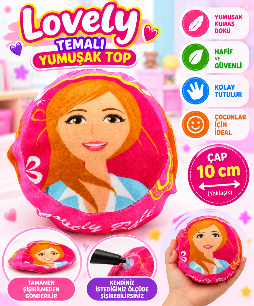 Temalı Yumuşak Top V05088