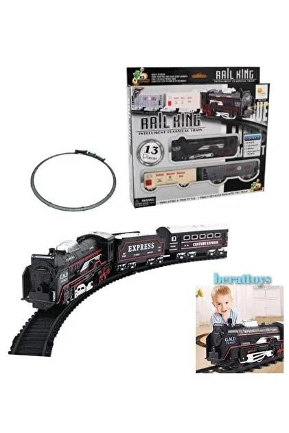 TL05 13 Parça Işıklı Klasik Tren- Şim
