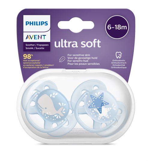 Ultra Soft Emzik 6-18 Ay Erkek