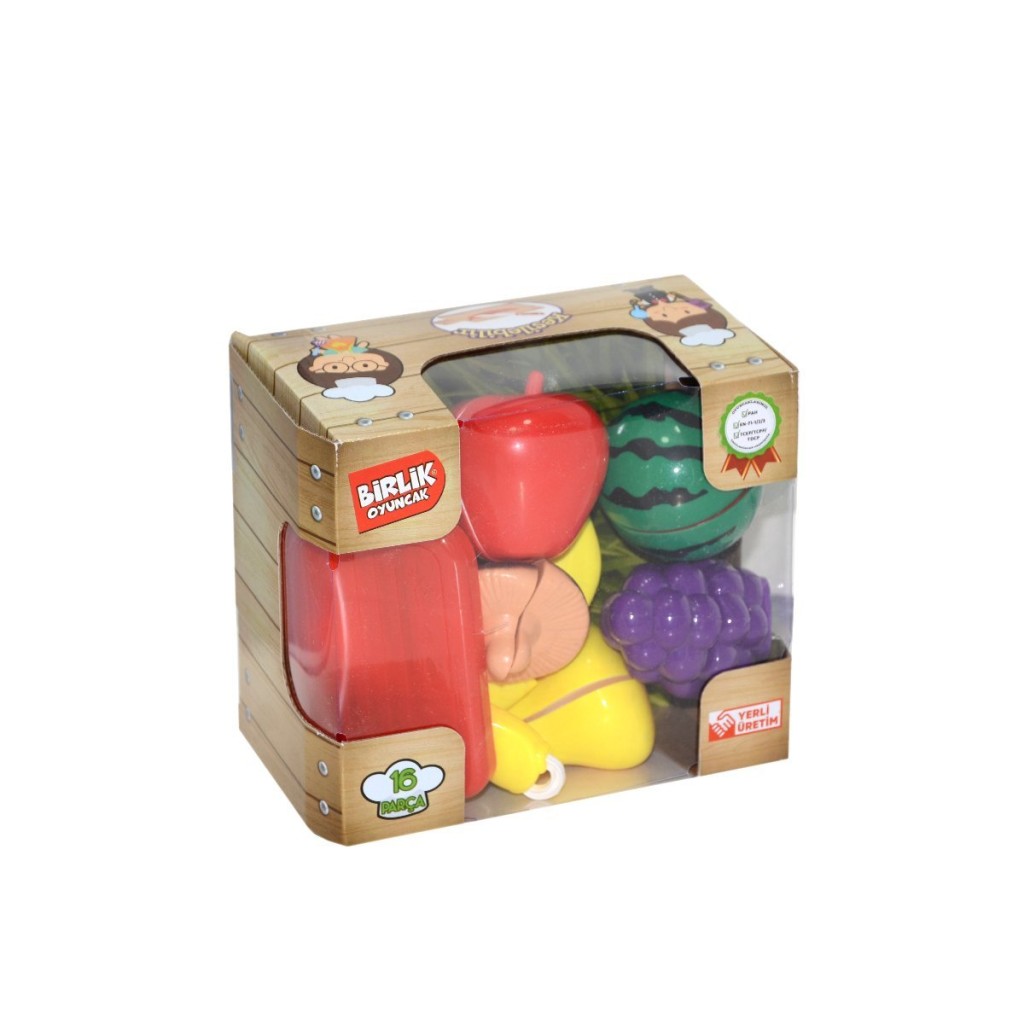 URT007-KUTU-1ABC Kesilebilen Sebze Meyve 16 Pcs