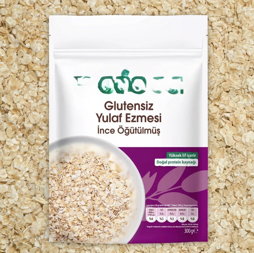 İnce Öğütülmüş Glutensiz Yulaf Ezmesi 300 Gr