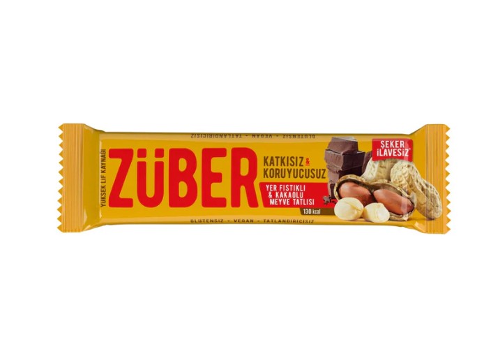 Meyve Barı 40 Gr Yer Fıstıklı ve Kakaolu