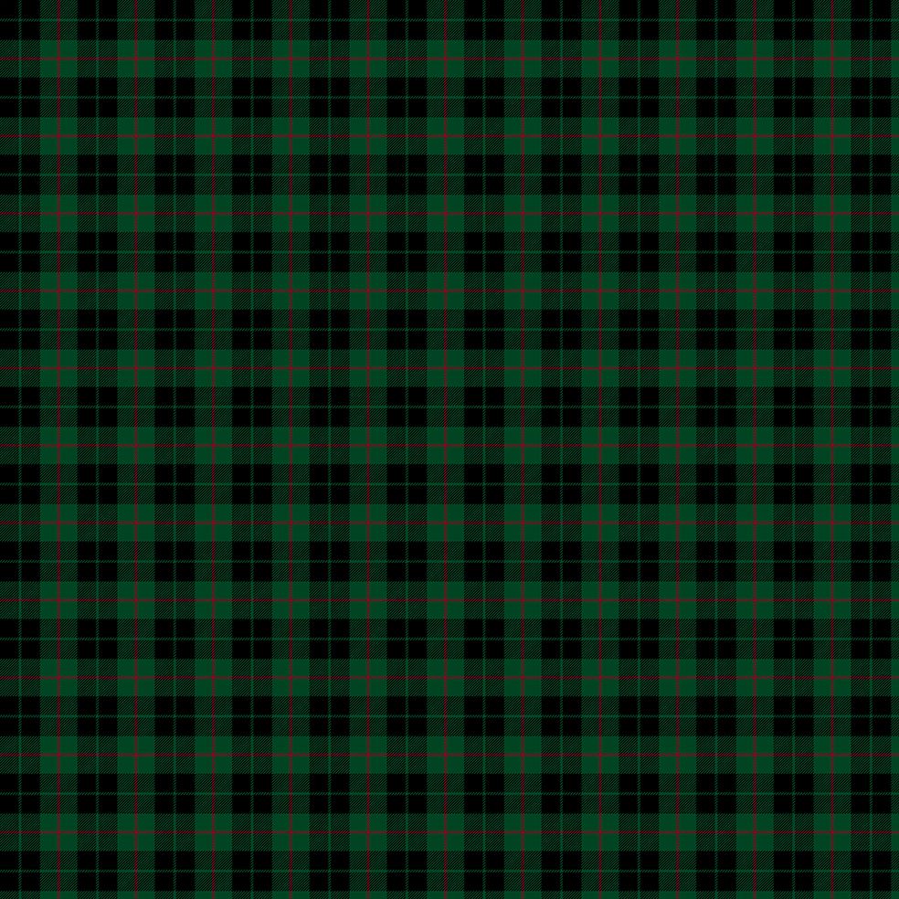 baskılı fon perde noel yılbaşı siyah yeşil ince kırmızı çizgili ekose 