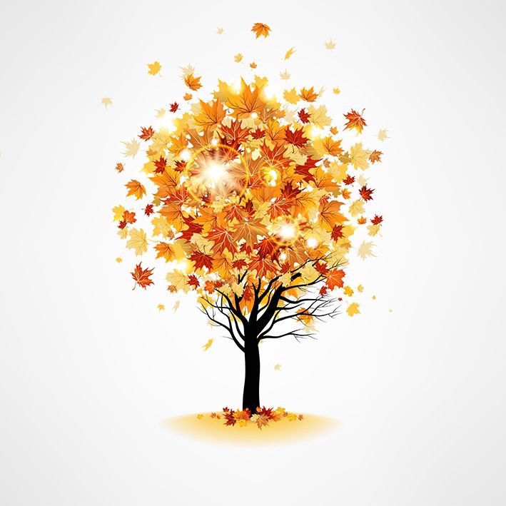 baskılı fon perde parıltılı altın sonbahar ağaç desenli 