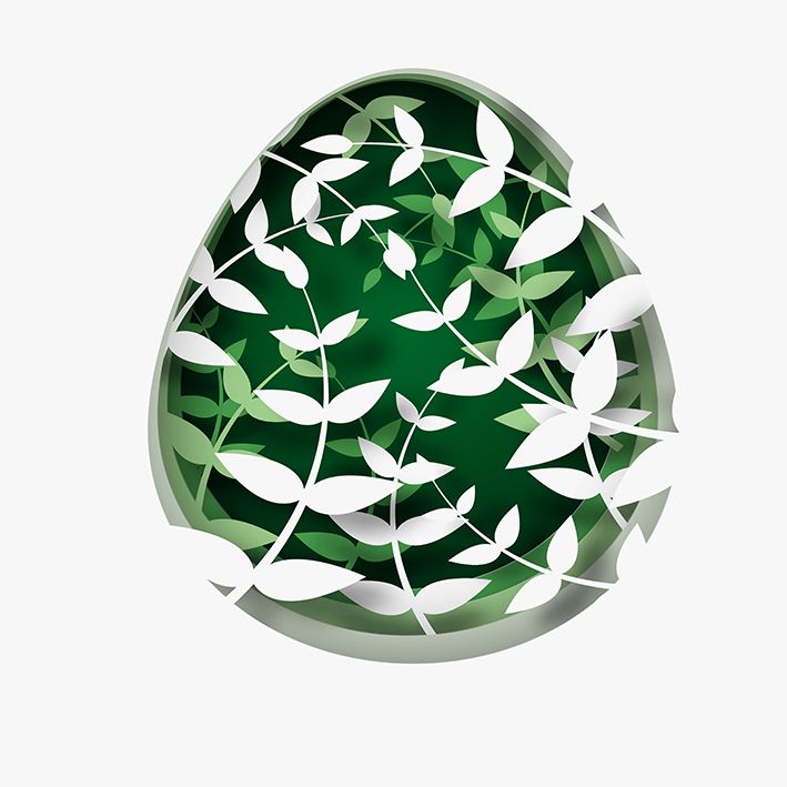 baskılı fon perde yumurta şeklinde yeşil çiçek desenli