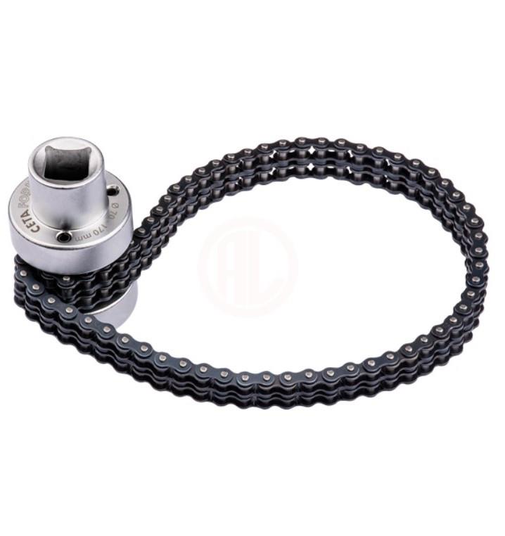 Ceta Form 1/2"Zincirli Yağ Filtre Anahtarı Kareli 60/ø-110mm - N14-031SQ
