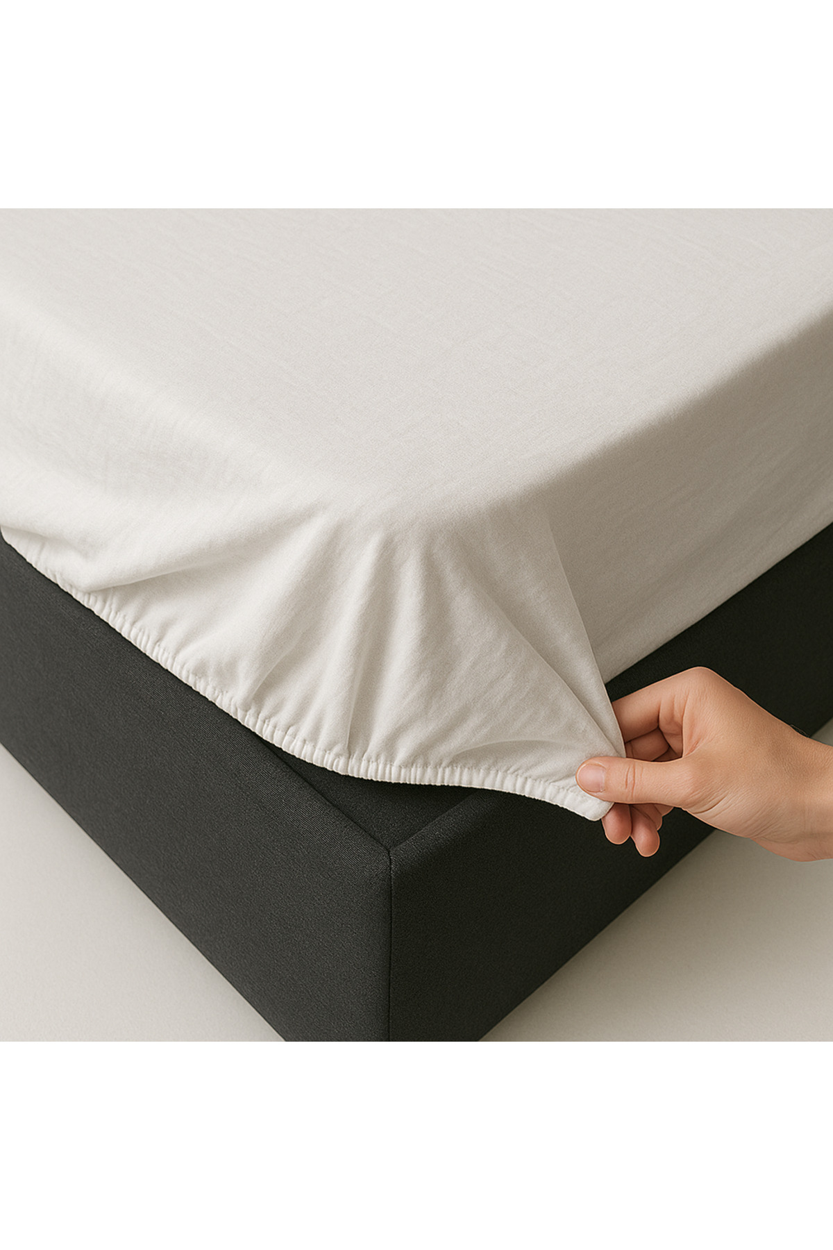 Outlet Sıkı Dokuma Penye Lastikli Çarşaf — görsel 3