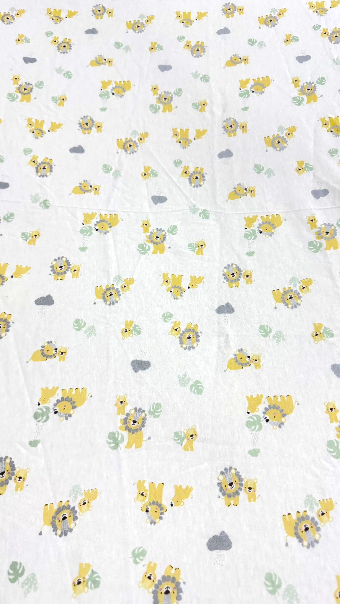 Pamuklu Penye 70x140 Lastikli Bebek Çarşafı Lastikli Beşik Çarşafı BEBEK ÇARŞAFI — görsel 3
