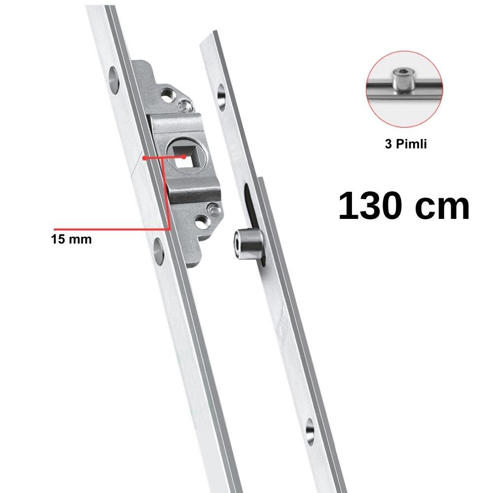 Kale 130 cm Ilgaz Tek Açılım Pencere  ispanyolet