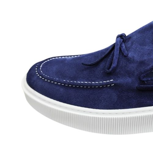 Lacivert Süet Büyük Numara Erkek Ayakkabı