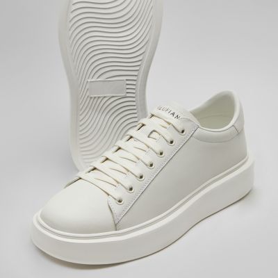 Lufian Gage Beyaz Deri Sneaker