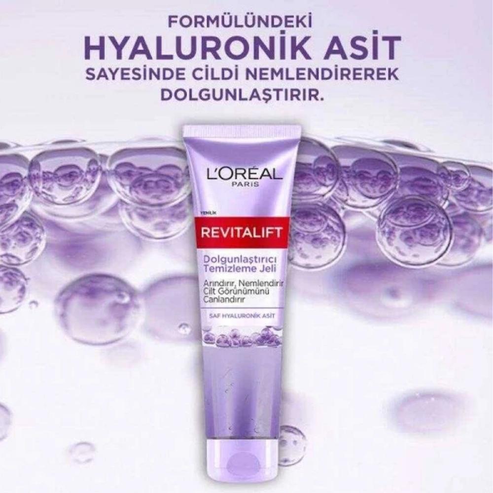 L'oreal Paris Revitalift Dolgunlaştırıcı 150 Ml Yüz Temizleyici Jel