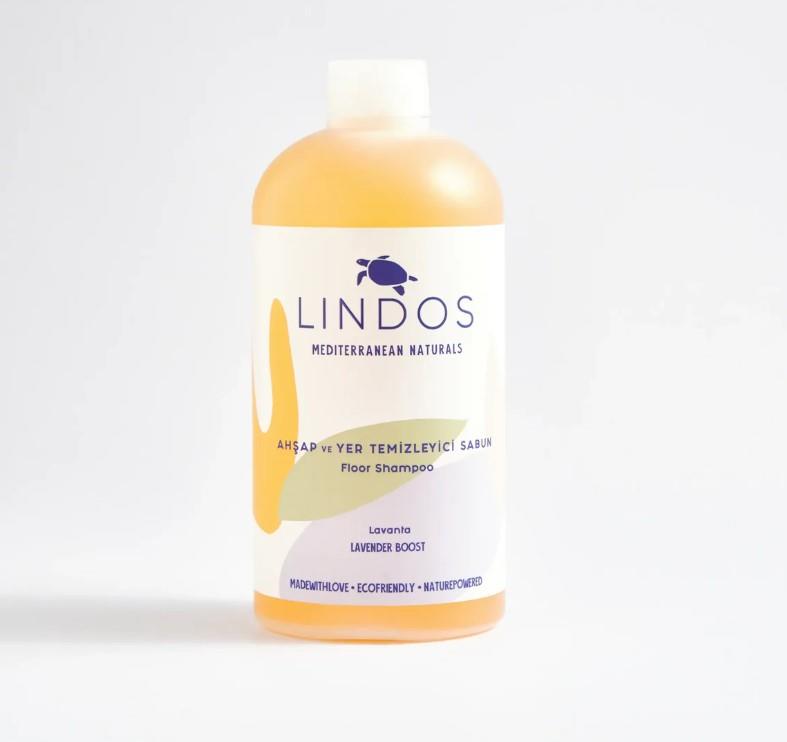 Lindos - Ahşap ve Yer Temizleyici Sabun - Lavanta - 600ml