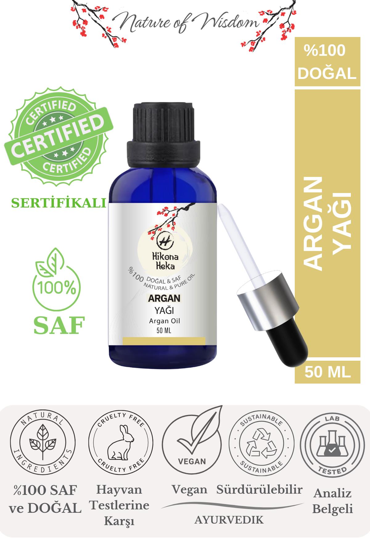 %100 Doğal Argan Yağı (Argan Oil) - 50 ml
