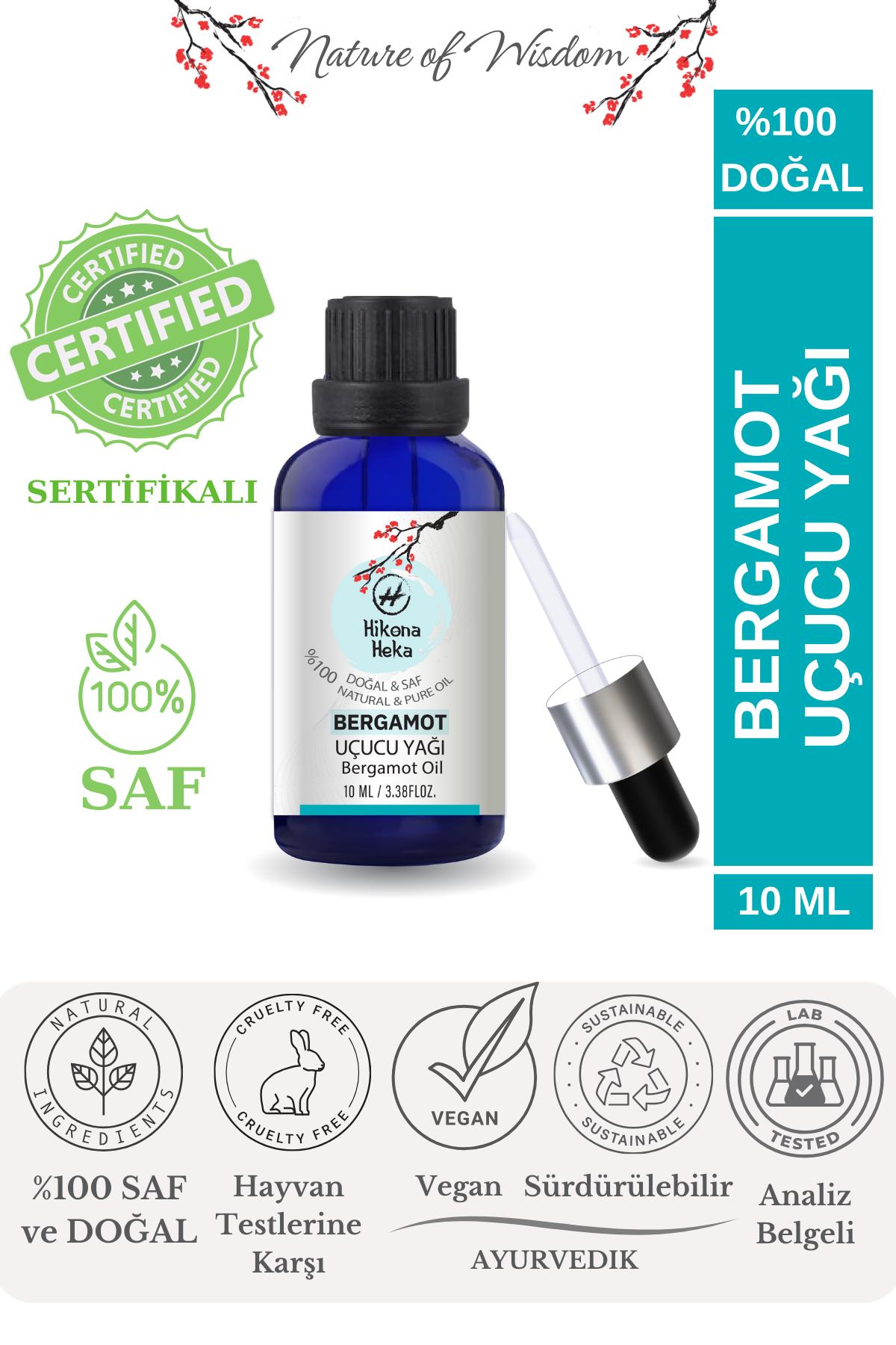 %100 Doğal Bergamot Uçucu Yağı (Bergamot Oil) Sertifikalı -10 ml