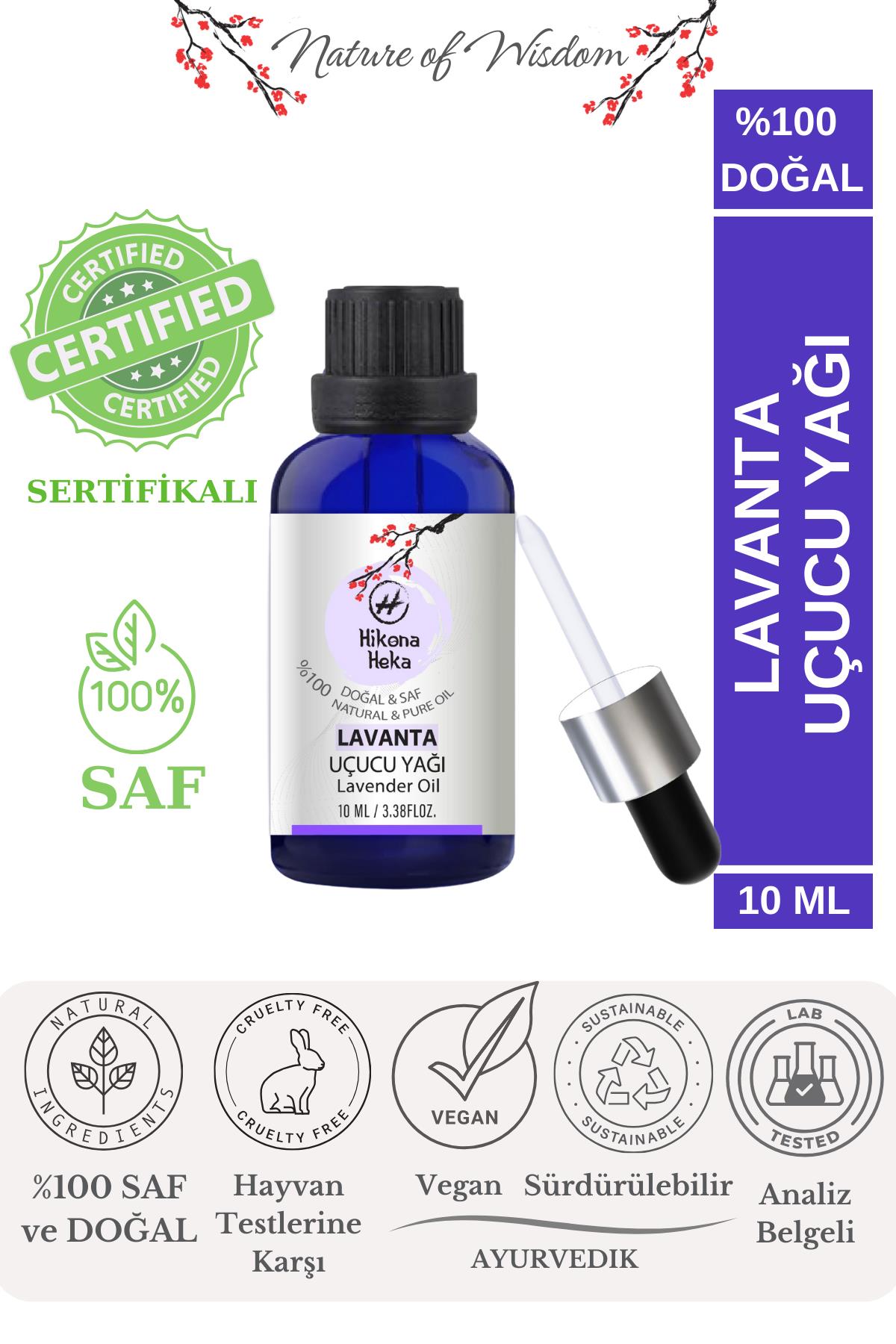 %100 Doğal Lavanta Uçucu Yağı (Lavander Oil) -10 ml